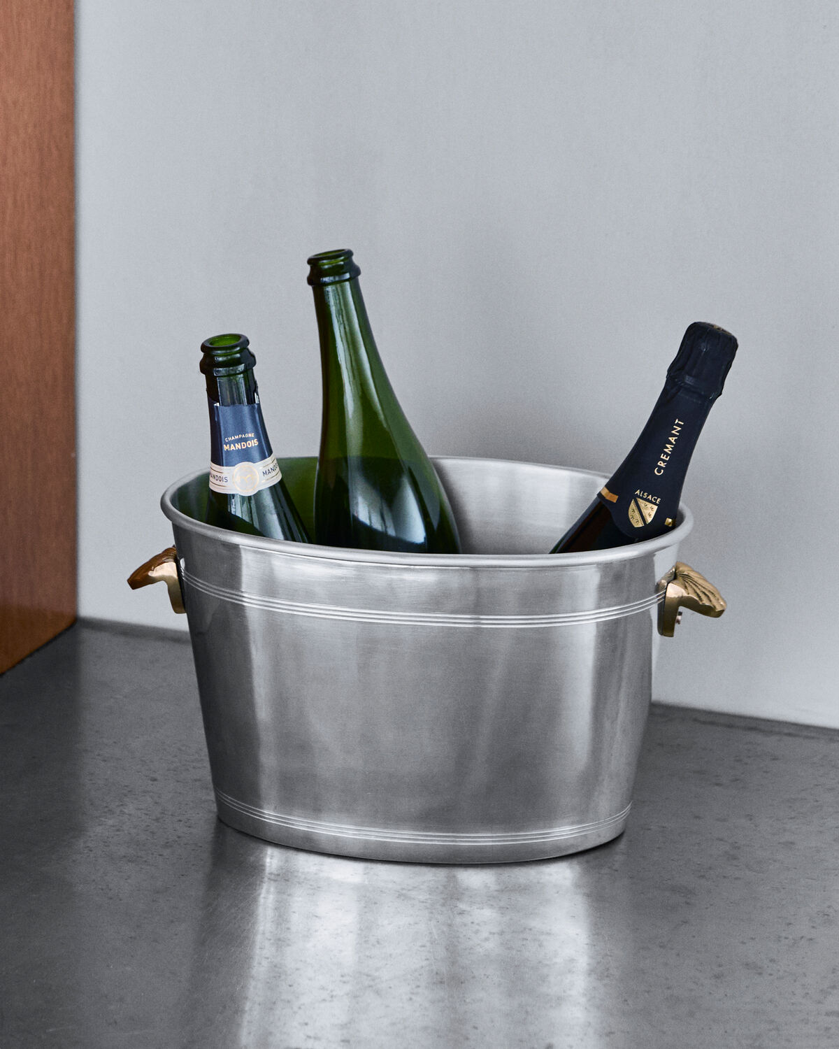 Vinkøler, Vind, Antique silver finish
