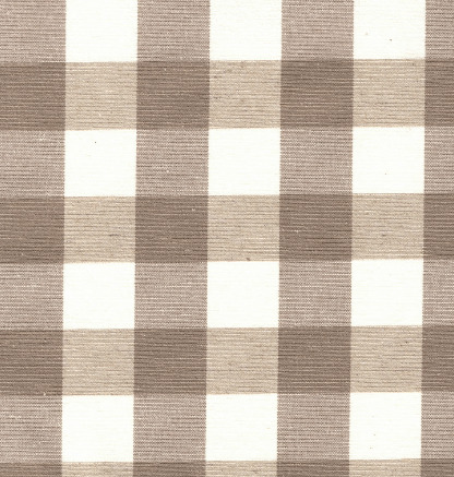 Akryldug med antislip - Marisa Beige Checks - i metermål