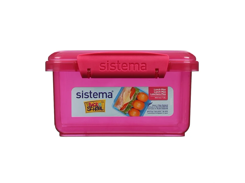 Sistema Lunch Plus 1,2L, Pink