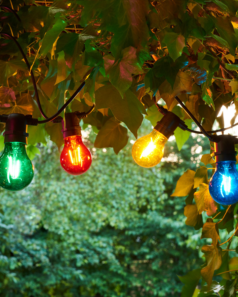 Sirius Tobias, Supplementsæt, lyskæde med 10 LED, Multifarvet