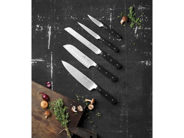 Lion Sabatier International Pluton Knivsæt 5 dele Stål/Sort Lion Sabatier International Pluton Knivsæt 5 dele Stål/Sort