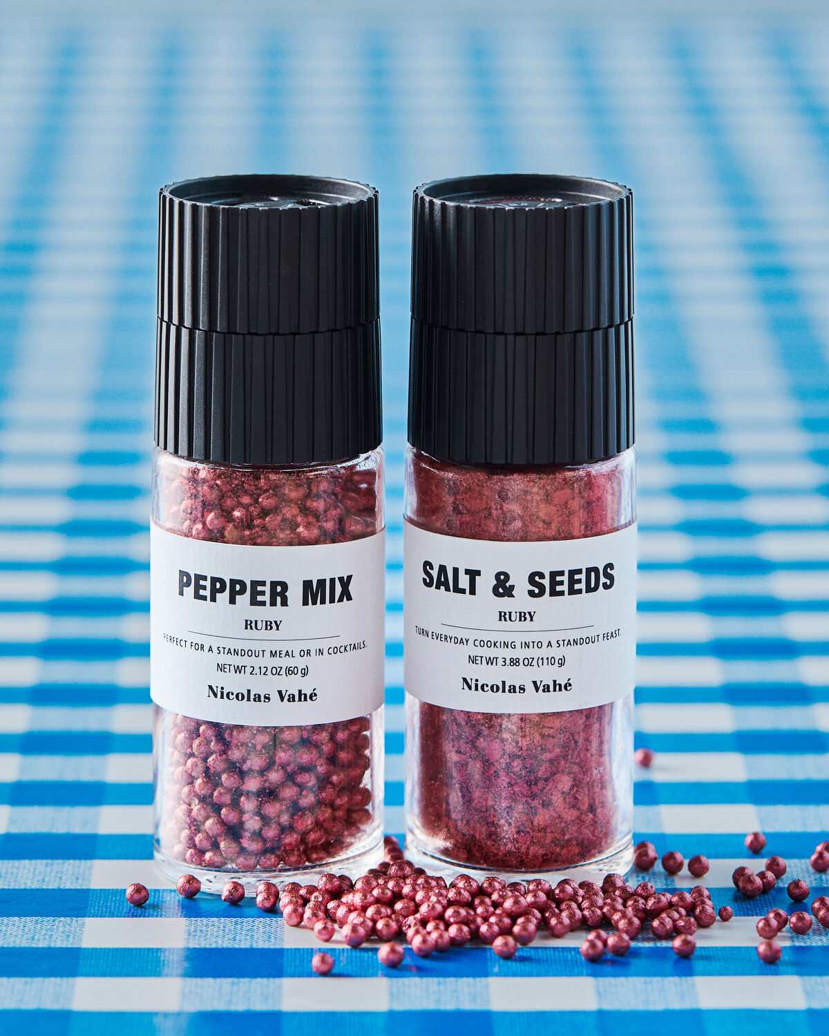 Gaveæske, Ruby salt & seeds + pepper mix, 110|60 g|g