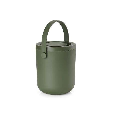 Zone Circular Affaldsspand Bio Dia 16 x 19,5 cm 3 liter Garden Green * Zone Circular Affaldsspand Bio Dia 16 x 19,5 cm 3 liter Garden Green *