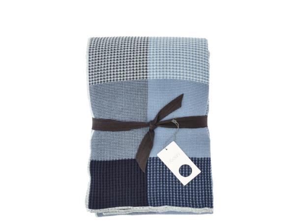 Södahl Artisan Sengetæppe 260 x 250 cm Navy blue