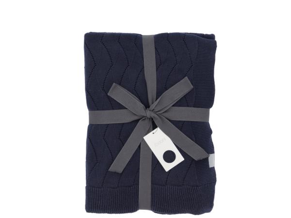 Södahl Gentle Plaid 130 x 170 cm Navy blue