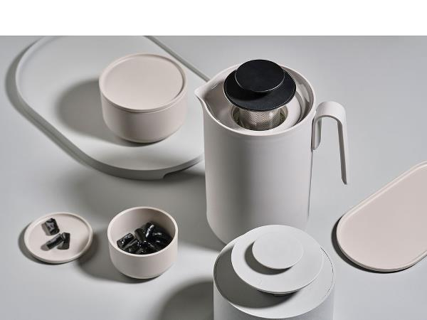 Zone Singles Bakke 35 x 23 x 1 cm Varm grå