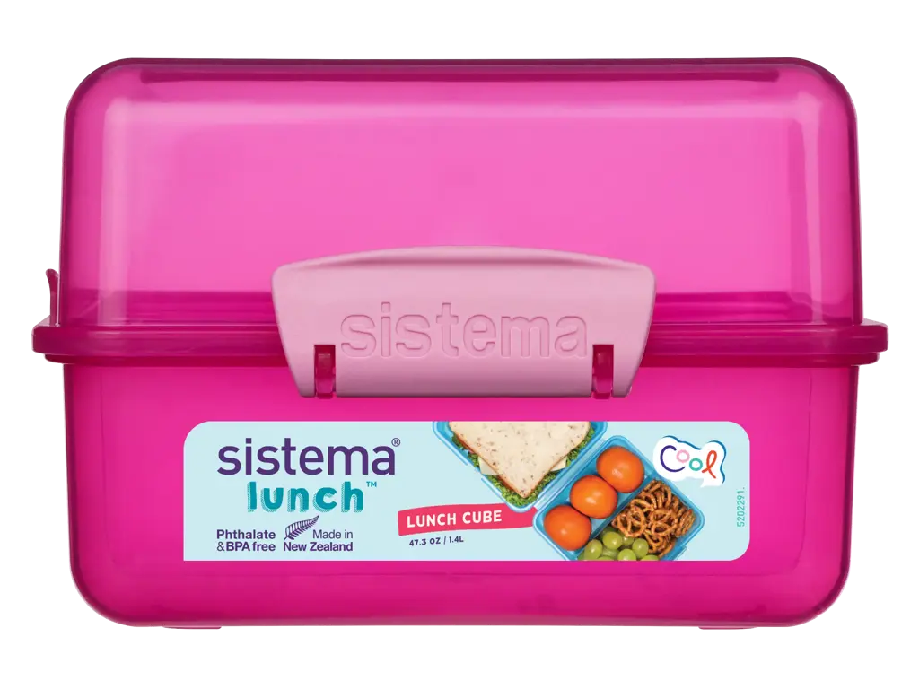 Sistema Lunch Cube 1,4L Pink