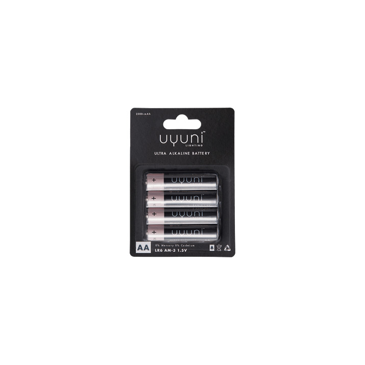 AA Batteri, 1,5V, 2300mAh, 4-pak