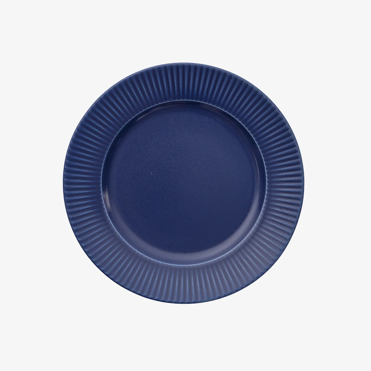 Groovy - frokost tallerken stentøj blå 1 stk 21 cm