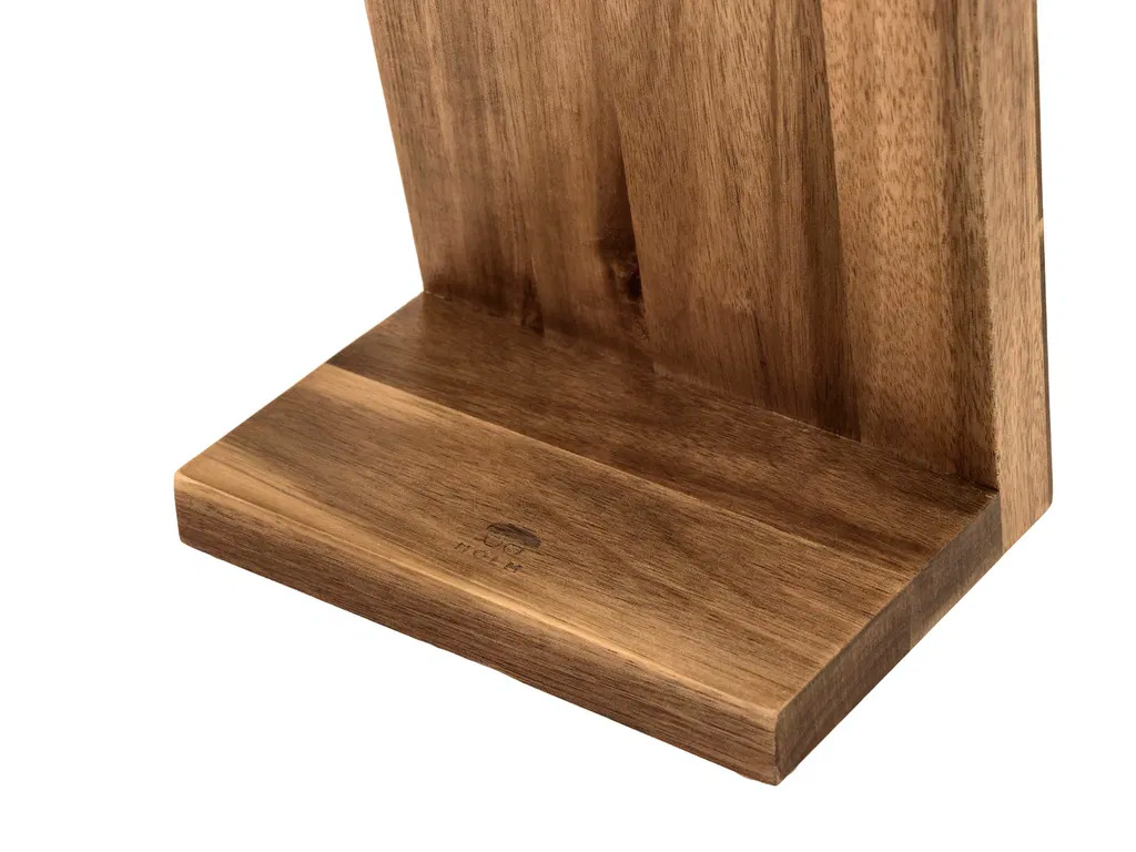 Holm Knivblok magnetisk, Akacietræ