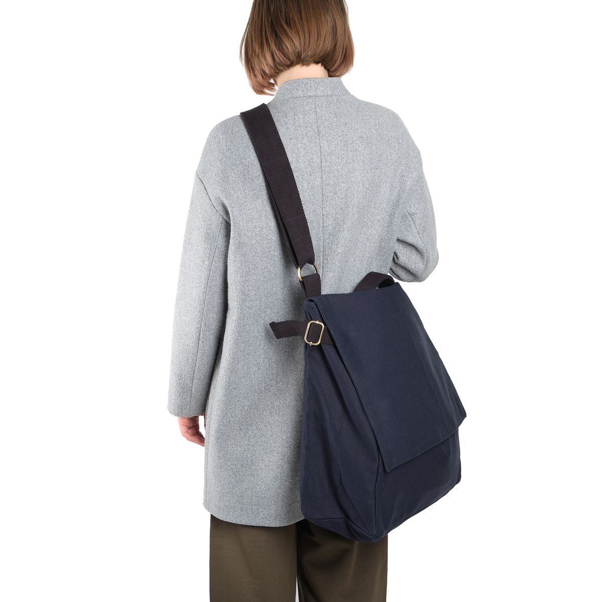 Big Shoulder Bag, Rei - dark blue