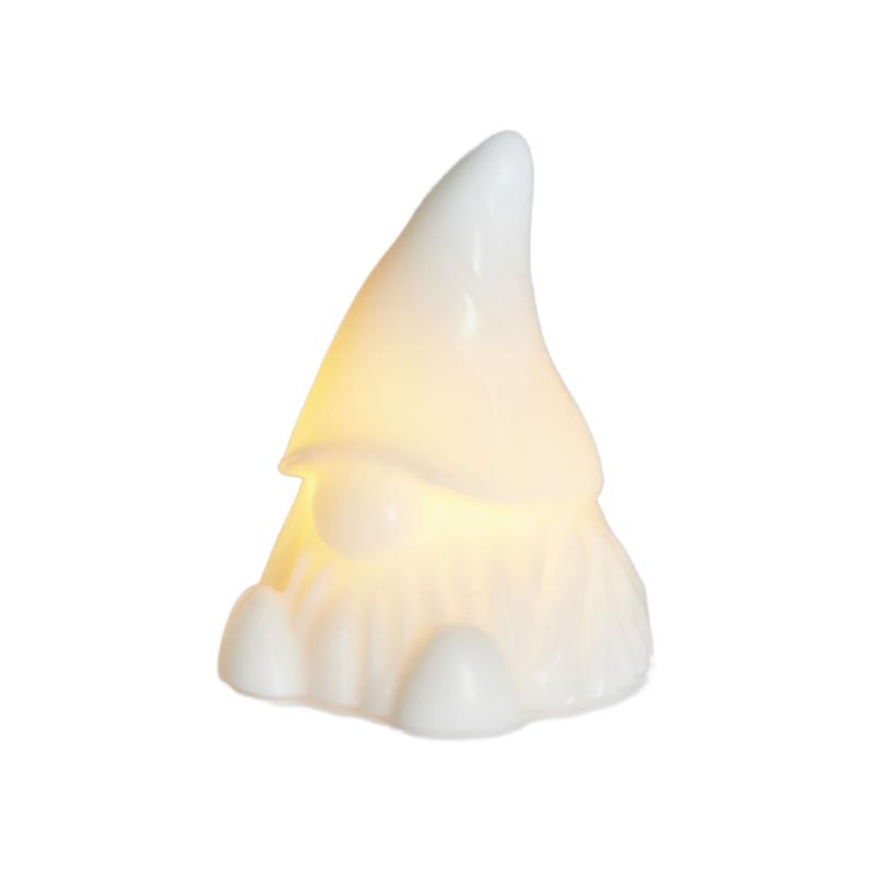 Sirius Coco LED-nisse, hvid, 7x13cm