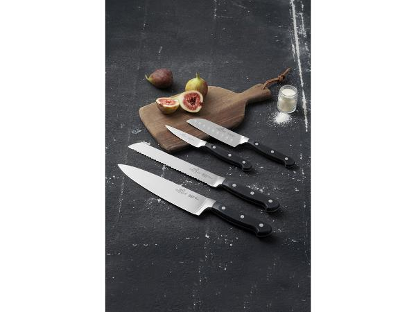 Lion Sabatier International Pluton Knivsæt 4 dele Stål/Sort Lion Sabatier International Pluton Knivsæt 4 dele Stål/Sort