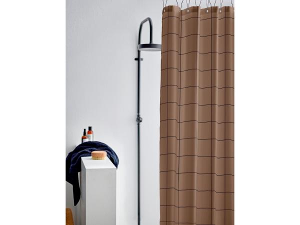 Badeforhæng 180x220 Vista Warm Taupe