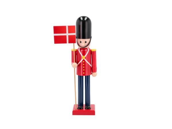 Celebrate Garder med flag 11 x 11 x 38 cm Rød/Sort*