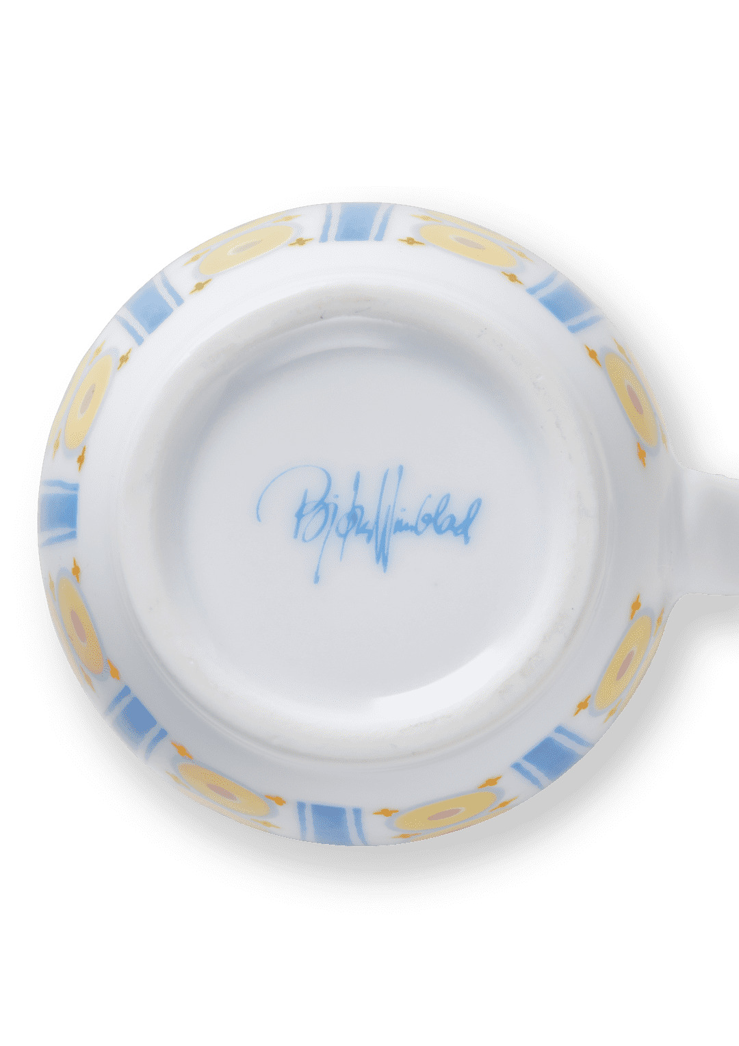 Eva Krus med hank 35 cl blå 2 stk. Eva Krus med hank 35 cl blå 2 stk.