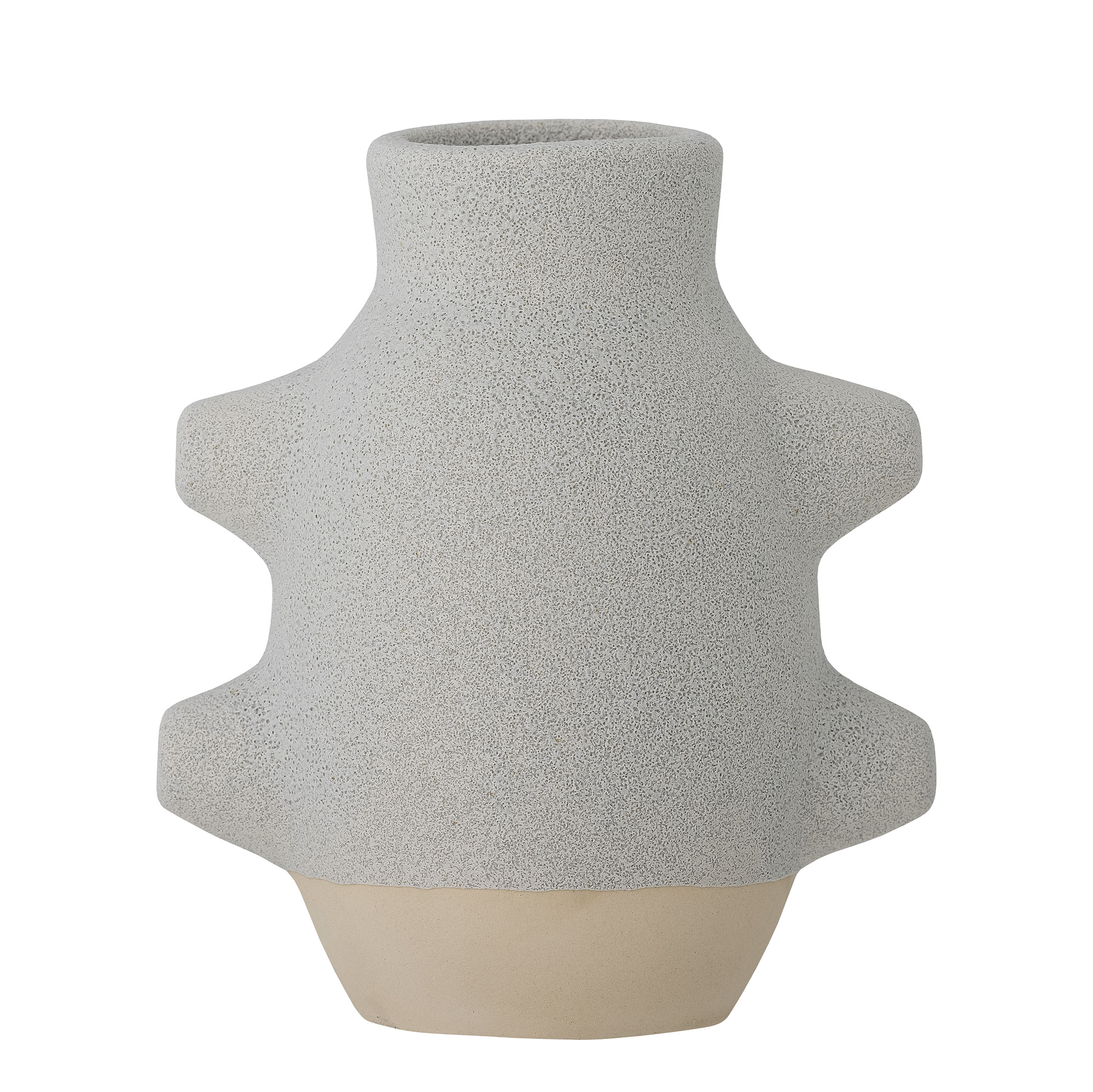 Birka Vase, Hvid, Keramik, L14xH16xW10 cm