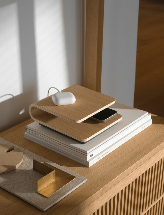 Stelton Ro Trådløs oplader Eg