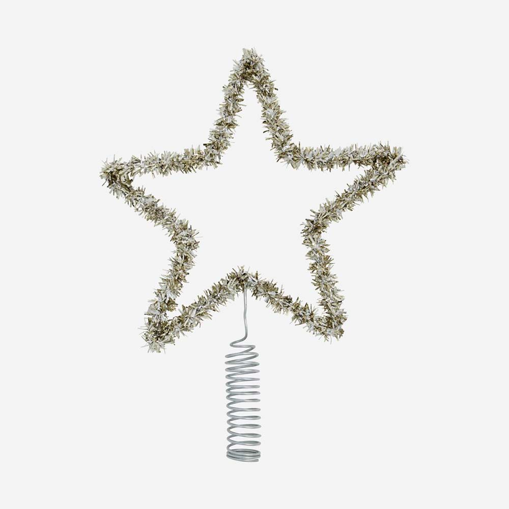 Juletræsstjerne, Joy Topstar, Sølv oxideret* Juletræsstjerne, Joy Topstar, Sølv oxideret*