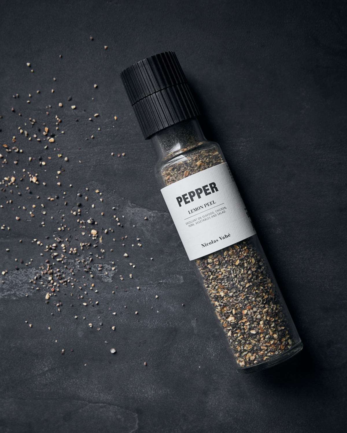 Sort Peber & citron