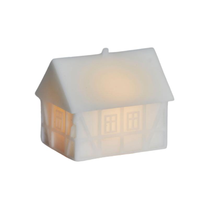 Sirius Copenhagen Bindingsværkshus, hvid, B6,5xH8xL9cm Sirius Copenhagen Bindingsværkshus, hvid, B6,5xH8xL9cm