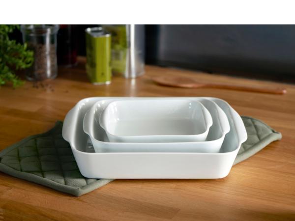 Pillivuyt Serie Originale Kvadratfadsæt nr. 2, 3 og 4 Hvid Pillivuyt Serie Originale Kvadratfadsæt nr. 2, 3 og 4 Hvid