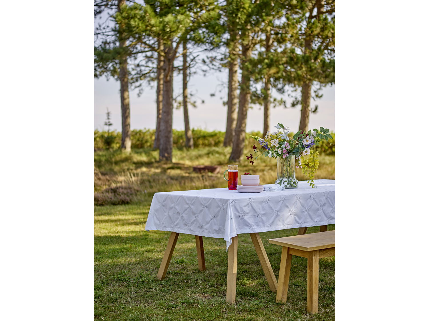 Stofservietter Daydream 4 stk. White