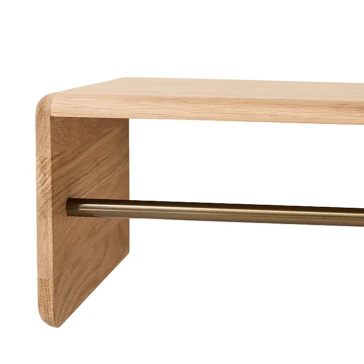 Level Multihylde, L55xD30xH20 cm - 100% Massiv Eg