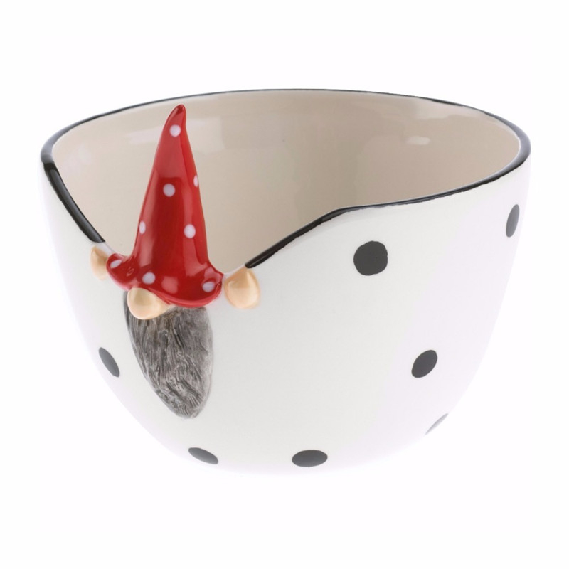 Skål, Peek-a-boo nisse, Ø 10cm, 30 cl Skål, Peek-a-boo nisse, Ø 10cm, 30 cl