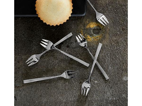 Gense Fuga Kagegaffel 15,5 cm 6 stk. Mat/Blank stål Gense Fuga Kagegaffel 15,5 cm 6 stk. Mat/Blank stål