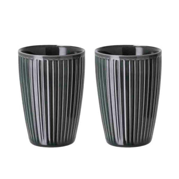 Pillivuyt Plissé Termokrus Dia 8 x 12 cm 25 cl 2 stk. Midnight Blue Pillivuyt Plissé Termokrus Dia 8 x 12 cm 25 cl 2 stk. Midnight Blue