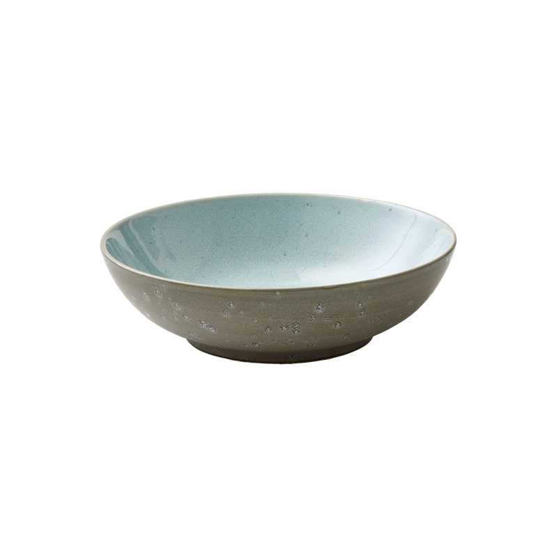 Salatskål 24cm Grå/lyseblå BITZ*