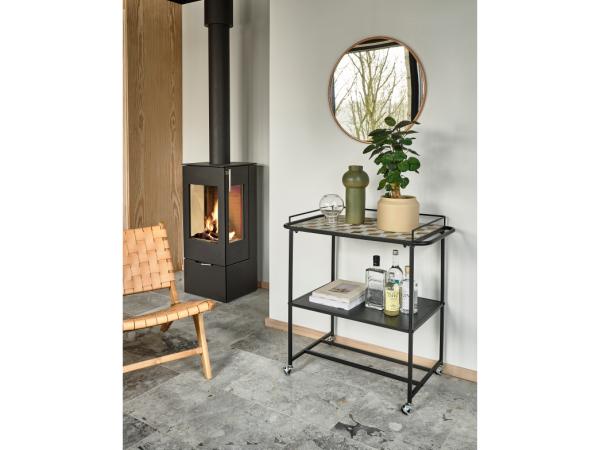 Villa Collection Rost Vase Dia. 14 x 30 cm Grøn