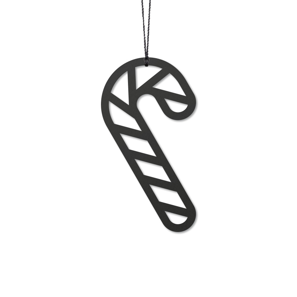 Julestok, Sort - 2 stk.