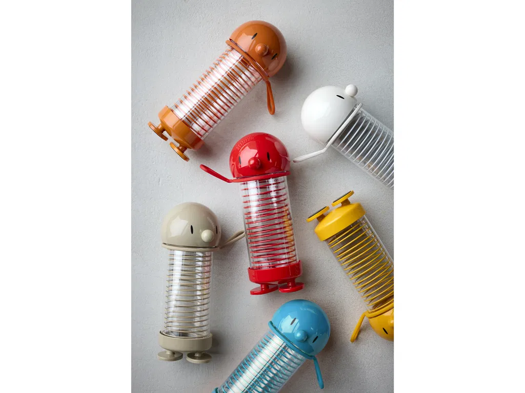 Hoptimist Bumble Drikkeflaske, 0,4 L, Rød