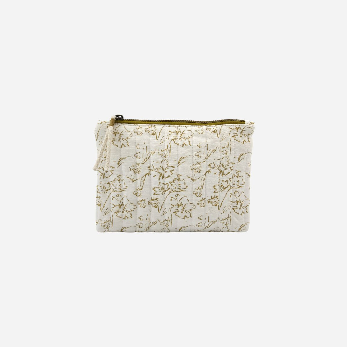 Makeup pung, Lutea, Råhvid og sennep 21cm* Makeup pung, Lutea, Råhvid og sennep 21cm*