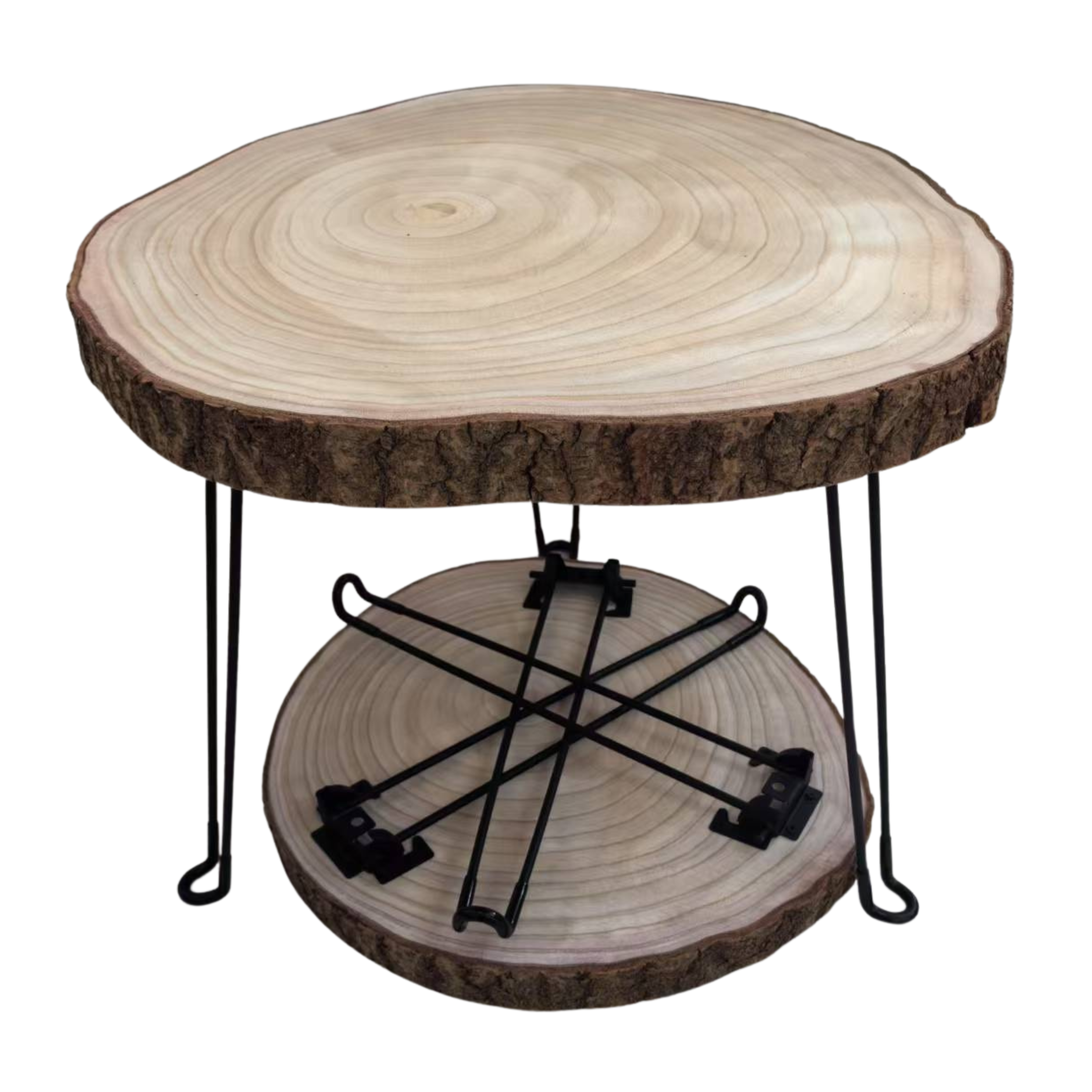 Træskive Bord, Ø32x21,5cm