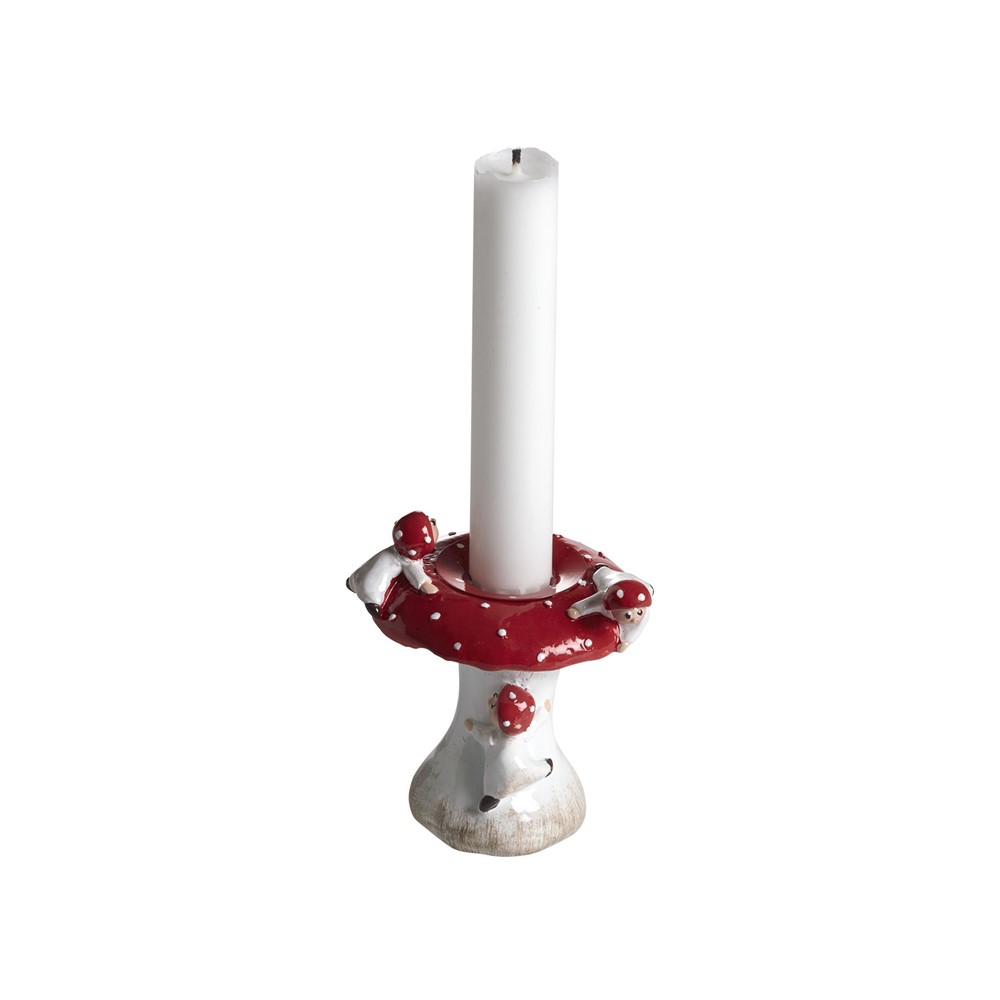 Candleholder Mushroom, H.9cm