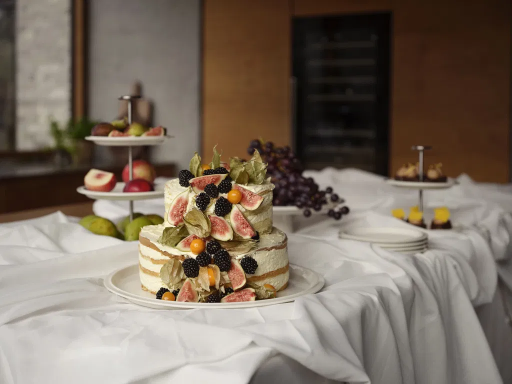 Zone Serveringsfad Eau 32 cm Offwhite Porcelæn Zone Serveringsfad Eau 32 cm Offwhite Porcelæn