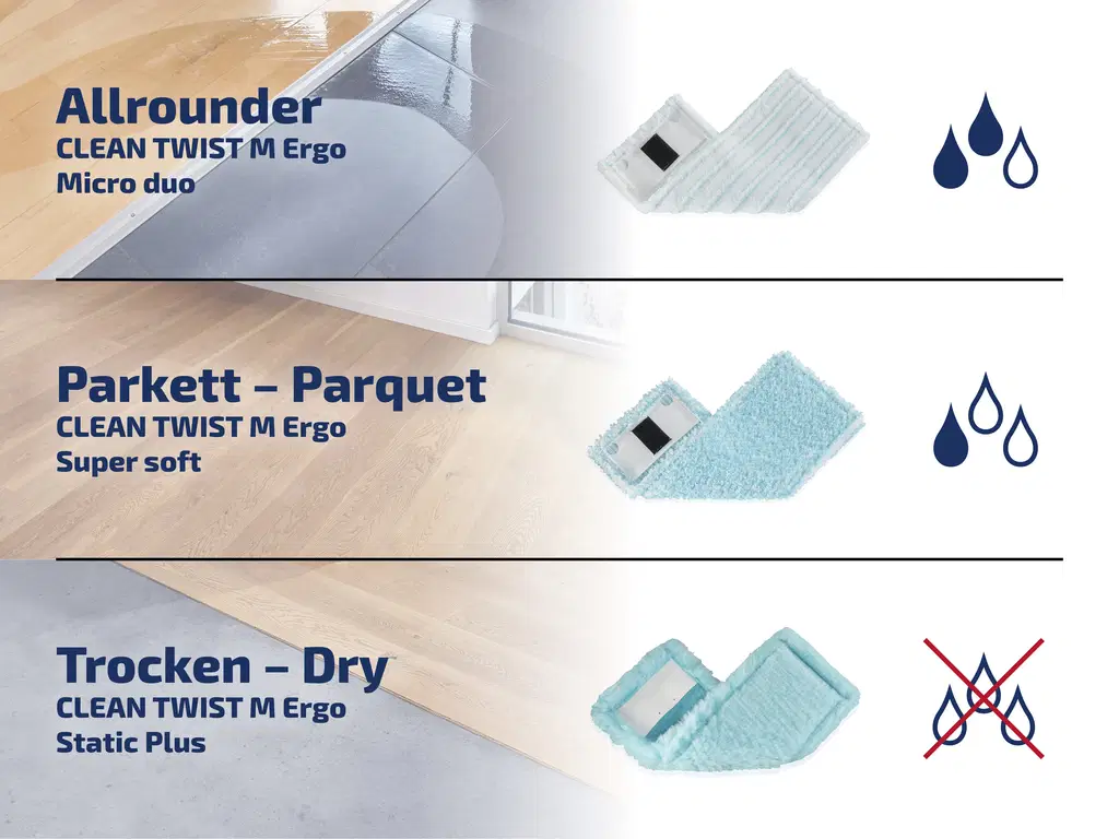 Leifheit Cover Static plus CLEAN TWIST M ERGO