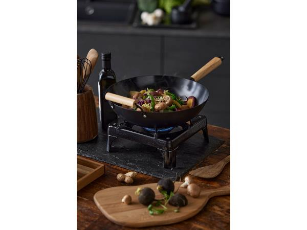 HOLM Wok Dia 32,5 x 8,4 cm Sort HOLM Wok Dia 32,5 x 8,4 cm Sort