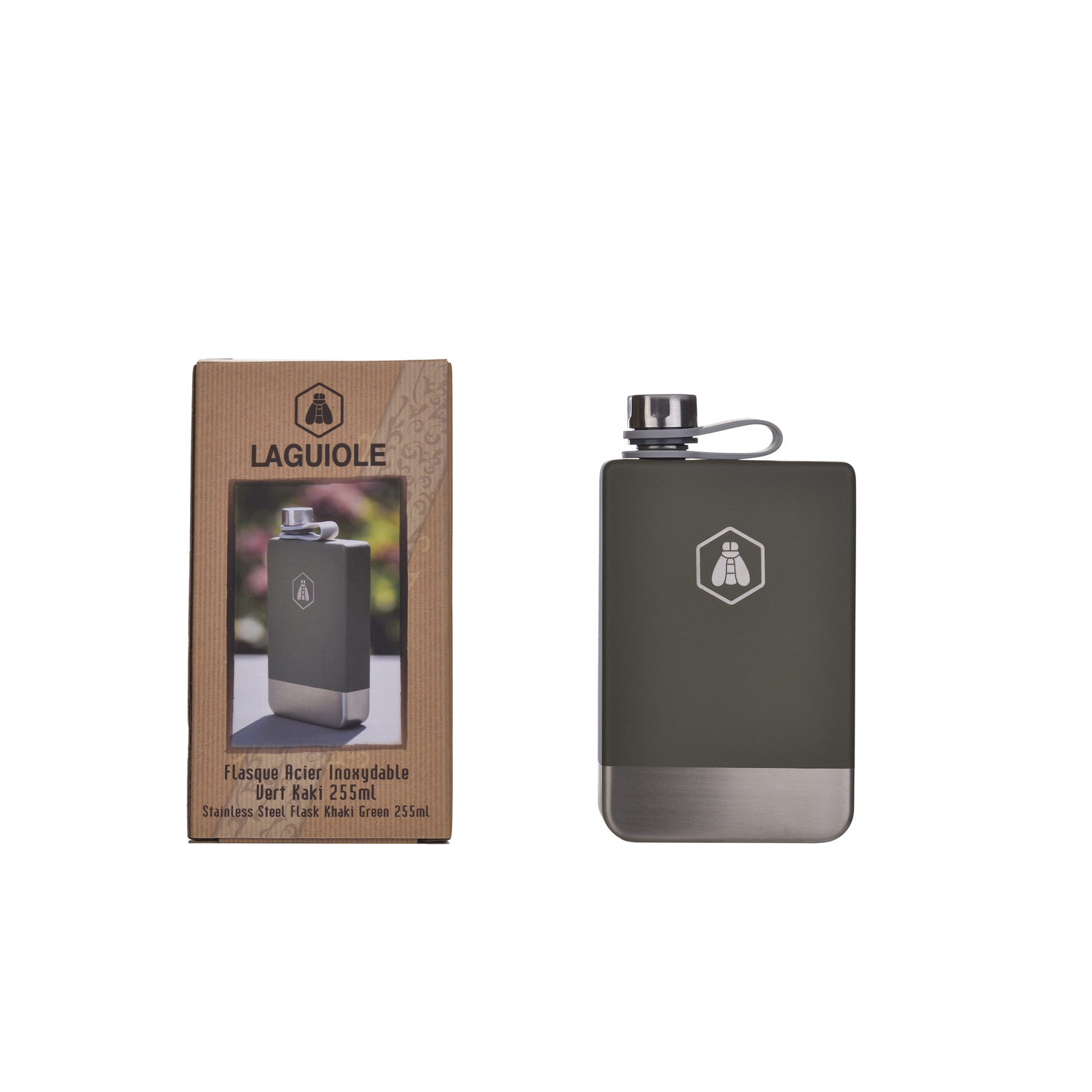 Laguiole Lommelærke Grøn 260 ml Laguiole Lommelærke Grøn 260 ml