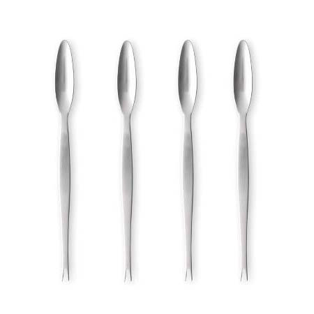 Gense Focus Steel Hummergaffel 20,6 cm 4 stk. Sort/Mat stål