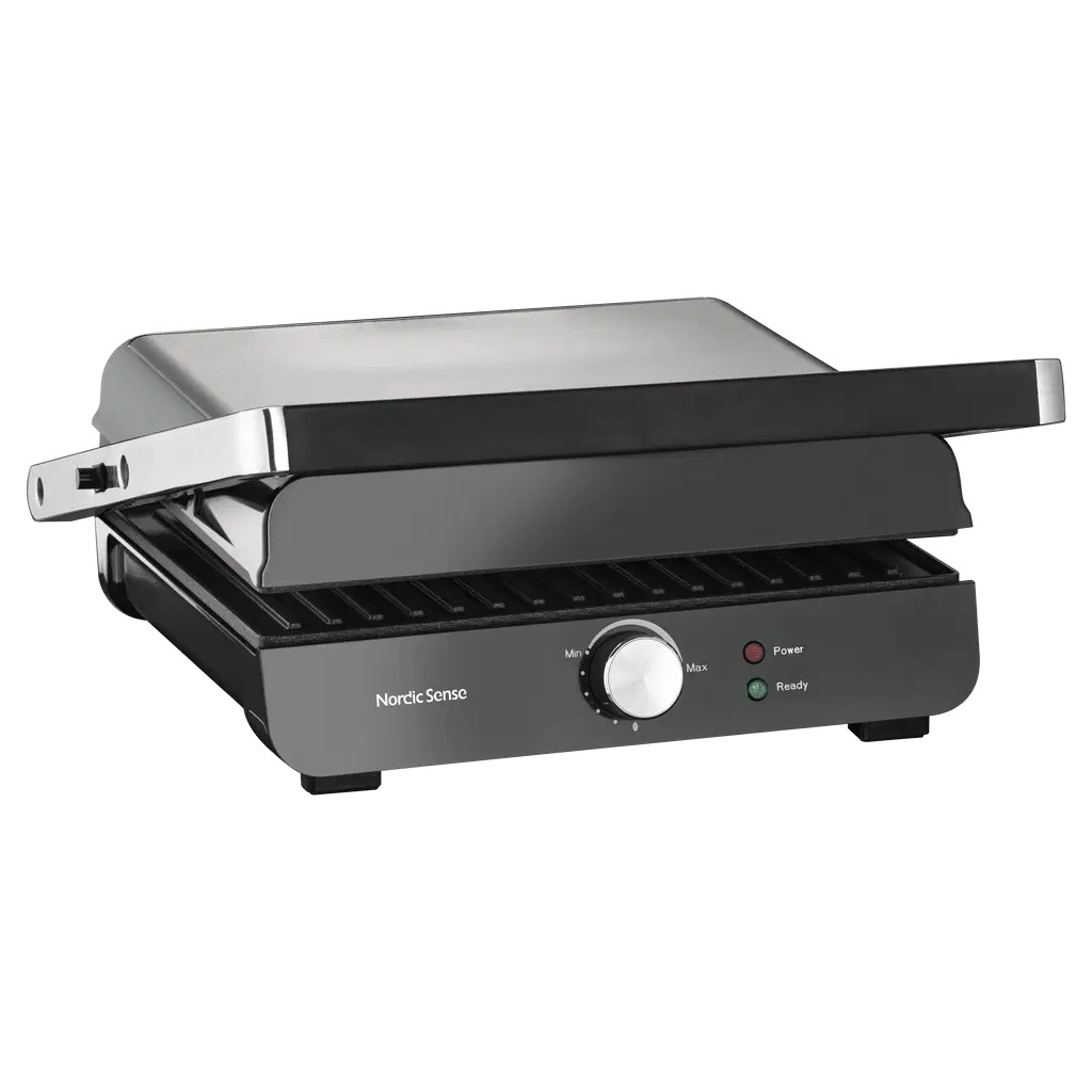 Paninigrill 2000 watt 28 x 23 cm Sort Bakelit