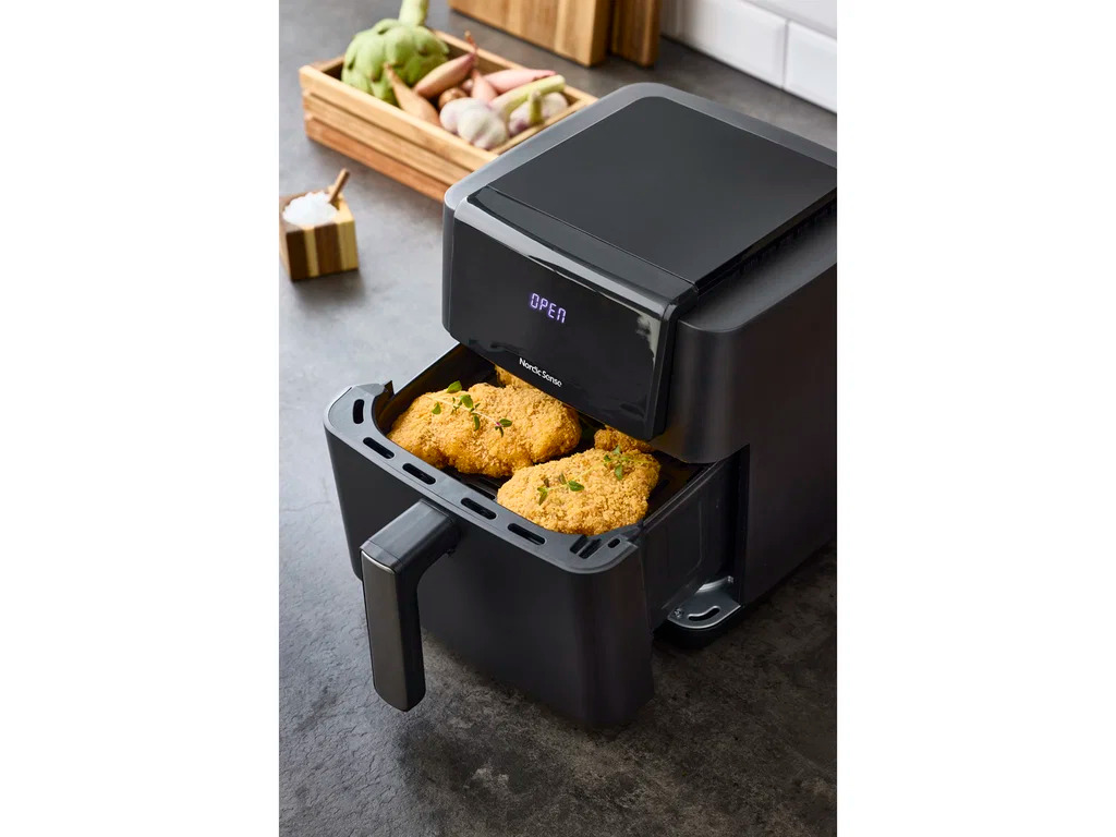 Airfryer 1500 watt 5 liter Sort