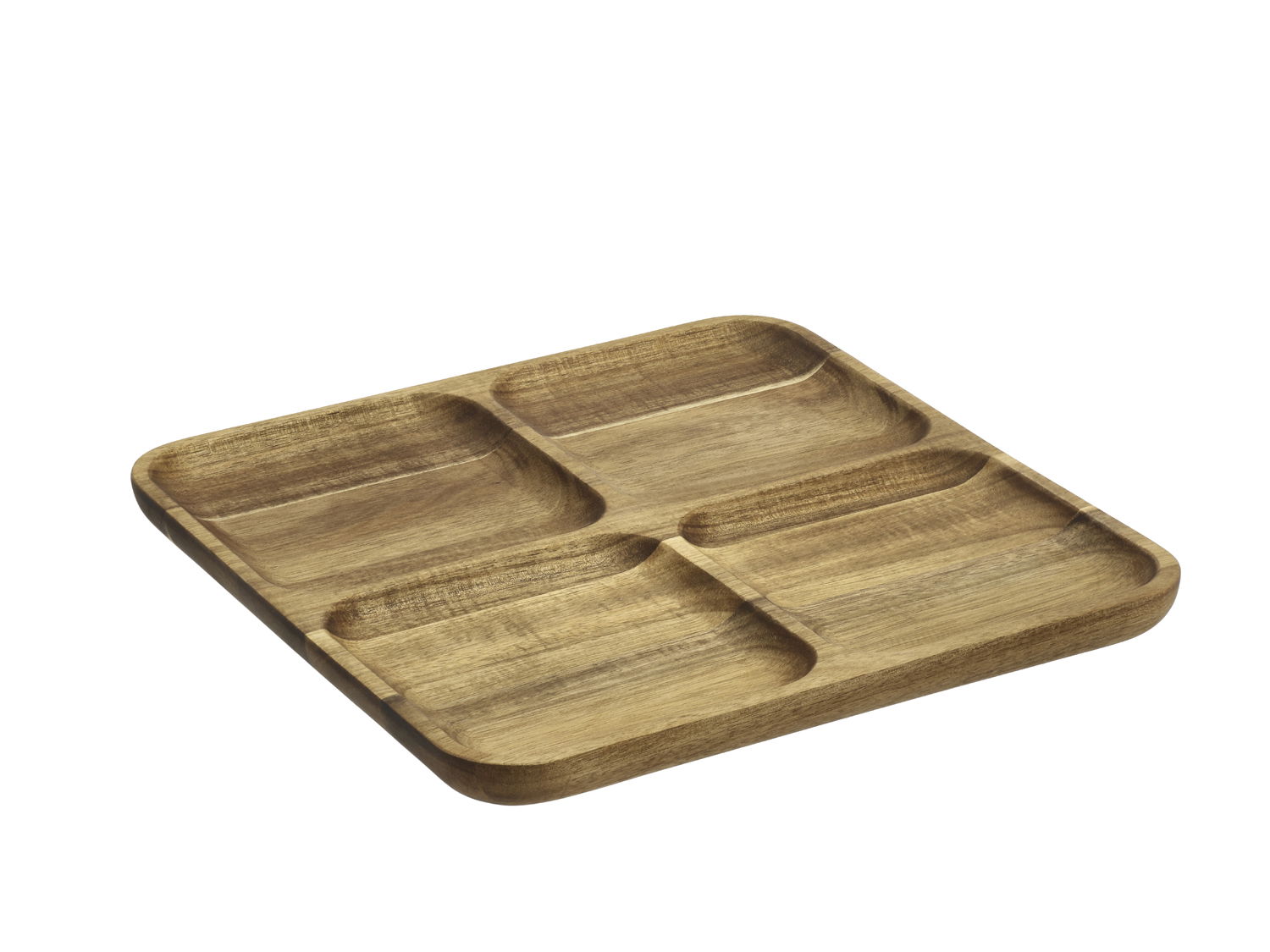 Holm Serveringsfad 30,5 x 30,5 x 2,5 cm Akacietræ