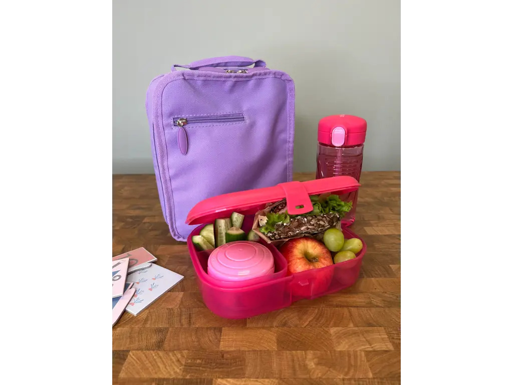 Sistema LunchTime 3 dele - Pink/Purple