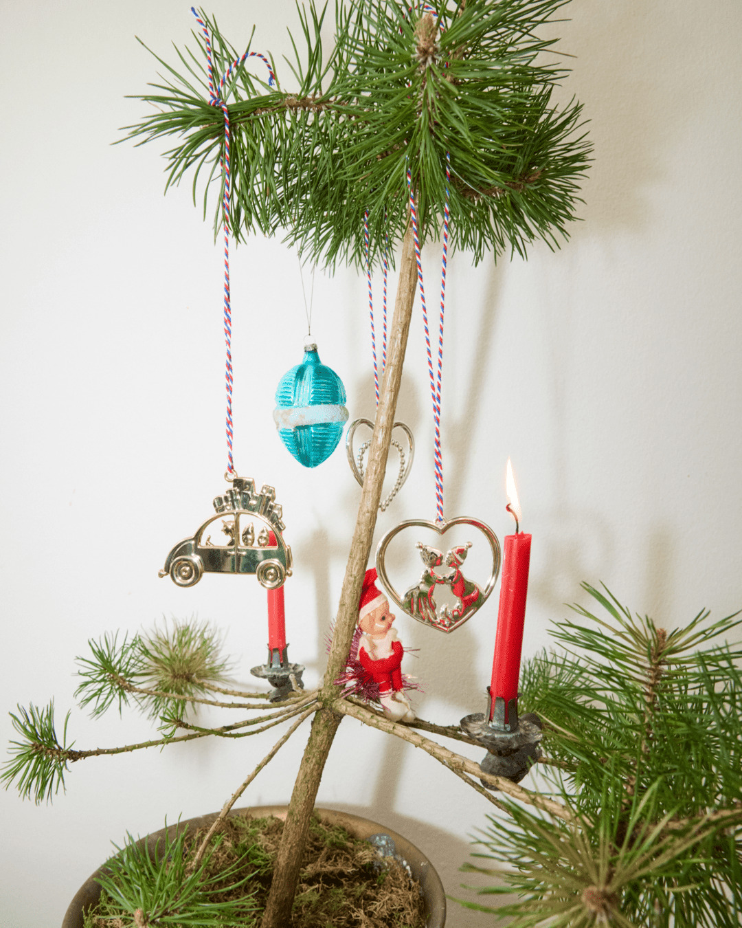 Kyssenisser H6.5 forsølvet Karen Blixens Jul Kyssenisser H6.5 forsølvet Karen Blixens Jul