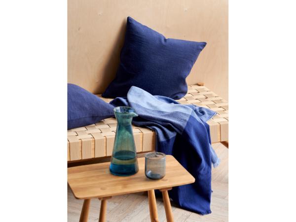 Södahl Linen Pude 50 x 50 cm Royal Blue