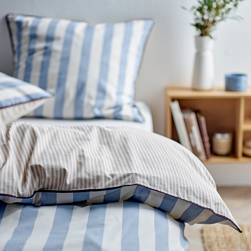 Sengetøj 140x220 Parallel Linen blue Sengetøj 140x220 Parallel Linen blue